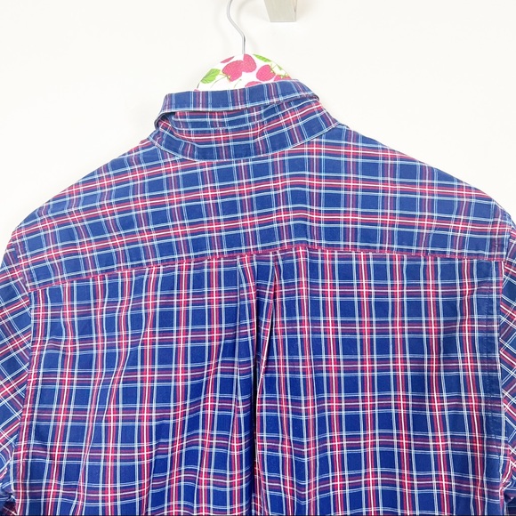 Vineyard Vines Slim Fit Whale Mens Shirt Button Up Long Sleeve Cotton Size M - Picture 6 of 7